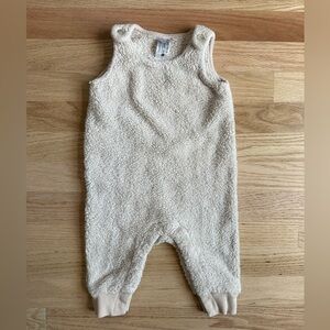 Hanna Andersson Cream Sherpa Baby Outfit 6-12M